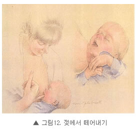 젖에서 떼어내기
